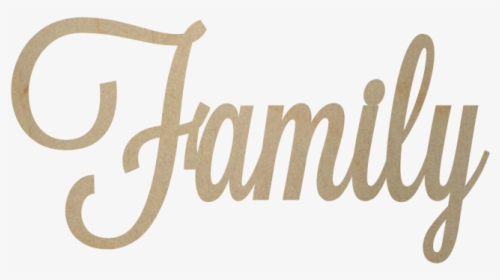 Family Word Png - Calligraphy, Transparent Png, Free Download