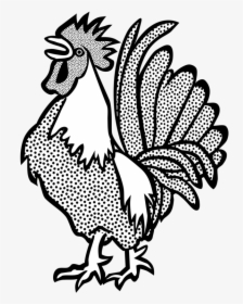 Art,livestock,fowl - Rooster, HD Png Download, Free Download