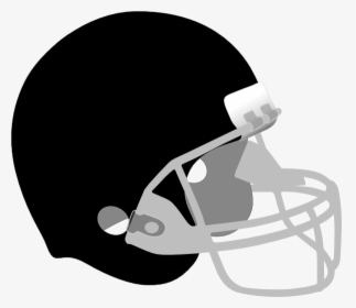 Transparent Football Helmet Clipart Black And White - Football Helmets Clipart Black, HD Png Download, Free Download