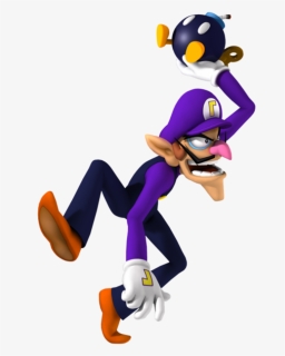 Transparent Waluigi Mustache Png - Mario Party Waluigi, Png Download, Free Download