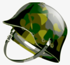 Army Camo Hat Clipart - Army Helmet Clipart Transparent, HD Png Download, Free Download