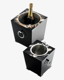 Champagne Bucket Dark - Gift, HD Png Download, Free Download
