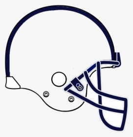 Football Helmet Blank Clipart Kid Transparent Png - Simple Football Helmet Cartoon, Png Download, Free Download
