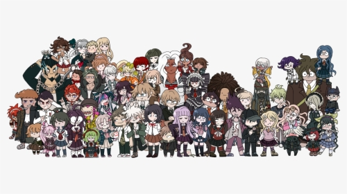 Danganronpa Characters In A Group, HD Png Download, Free Download