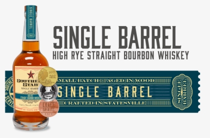 Southern Star Single Barrel High-rye Straight Bourbon - Jim Beam, HD Png Download, Free Download