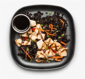 Chicken With Teriyaki Rice - Greek Salad, HD Png Download, Free Download