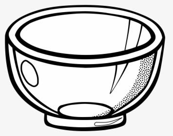 Drawing At Getdrawings Com - Bowl Clipart Black And White, HD Png Download, Free Download