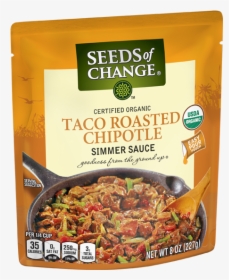 Seeds Of Change Taco Roasted Chipotle, HD Png Download, Free Download