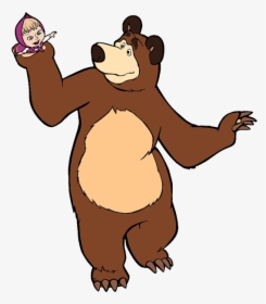 Masha And The Bear Clipart - Masha And The Bear Animation, HD Png Download, Free Download