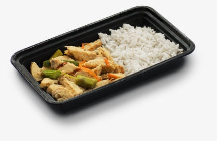 Teriyaki Chicken - Steamed Rice, HD Png Download, Free Download