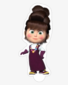 Маша И Медведь - Masha And The Bear Stickers, HD Png Download, Free Download