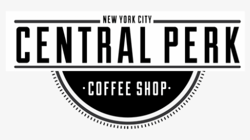 Central Perk Logo Black And White, HD Png Download, Free Download
