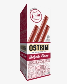 Ostrim Teriyaki Beef & Elk Sticks"  Class="lazyload - Ostrim, HD Png Download, Free Download