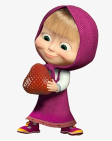 Masha And Bear Png , Png Download - Masha And The Bear Picture Masha, Transparent Png, Free Download