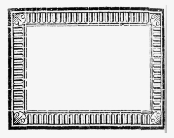 Day A Pastoral P10 Onlyframe - Clipart Of Books Borders Black And White, HD Png Download, Free Download