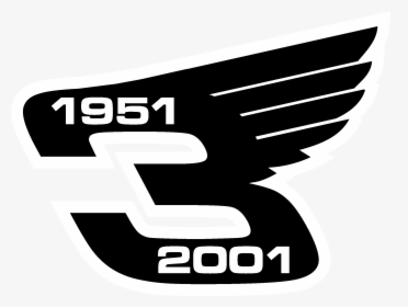Dale Earnhardt Wings Logo Black And White - Number 3 Dale Earnhardt, HD Png Download, Free Download