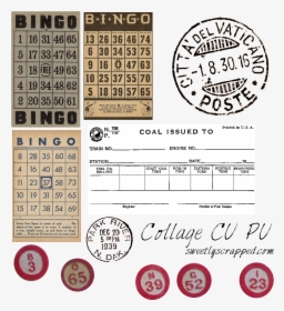 Bingo Card Clip Art, HD Png Download, Free Download