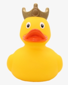 Xxl Yellow Duck With Crown - Rubber Ducks With Crowns, HD Png Download, Free Download