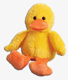 Gund Plush Medium Quacklin Yellow Duck Stuffed Toy - - Duck Stuffed Animal Png, Transparent Png, Free Download