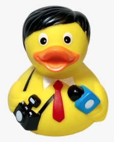 News Reporter Rubber Duck - Bath Toy, HD Png Download, Free Download