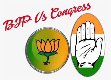 Bjp Vs Congress Png Clipart - Transparent Congress Logo Png, Png Download, Free Download
