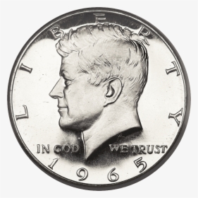 1965-1970 40% Silver Half Dollar - Kennedy 1 Dollar Coin, HD Png Download, Free Download