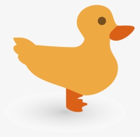 Duck Cartoon Euclidean Vector Yellow Illustration - Illustration, HD Png Download, Free Download