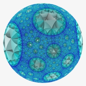 Hyperbolic Honeycomb 4 3 8 Poincare - Circle, HD Png Download, Free Download