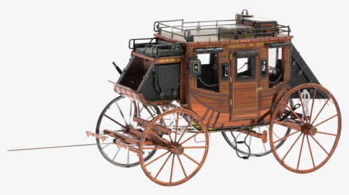 Transparent Stagecoach Png - Metal Earth Wild West, Png Download, Free Download
