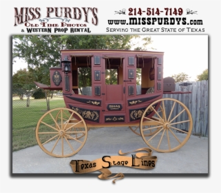 Stagecoach & Wagons For Rent In Texas - Wagon, HD Png Download, Free Download