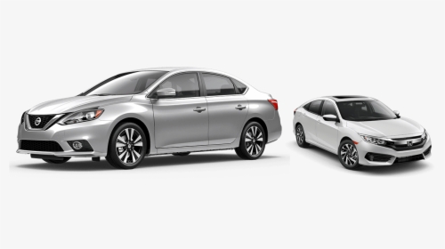 Silver Nissan Sentra, HD Png Download, Free Download