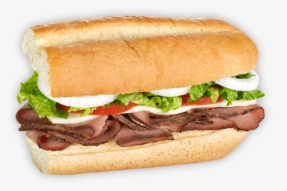 Bánh Mì Roast Beef Blimpie America"s Sub Shop Submarine - Roast Beef And Cheese Sub, HD Png Download, Free Download