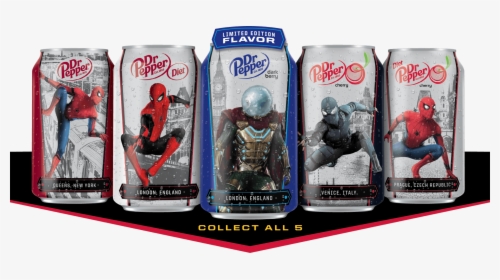 Collect All - Dr Pepper Spider Man, HD Png Download, Free Download