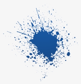 Blue Splash Png - Blue Ink Splash Png, Transparent Png, Free Download