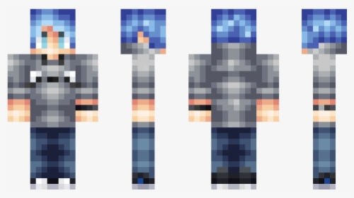 Shaded Minecraft Boy Skins, HD Png Download, Free Download