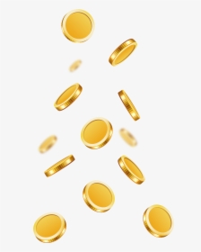 Raining Coins Png, Transparent Png, Free Download