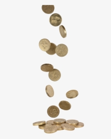 Falling Coins Png, Transparent Png, Free Download