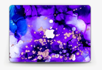 Purple Color Splash Skin Macbook Pro Retina 13” - Macbook Pro Purple, HD Png Download, Free Download