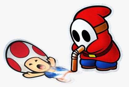 Paper Mario Color Splash Shy Guy, HD Png Download, Free Download