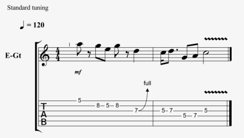 Simple Melody With Rests And Enhancement Through Bent - Autumn Leaves Licks, HD Png Download, Free Download