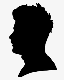 Silhouette Male Photography Clip Art - Man Head Silhouette Png, Transparent Png, Free Download