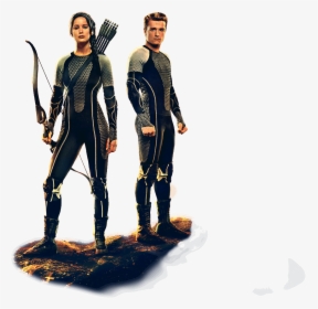 Katniss And Peeta Victor Banner Revealed By Hunger - Peeta From Hunger Games Costume, HD Png Download, Free Download