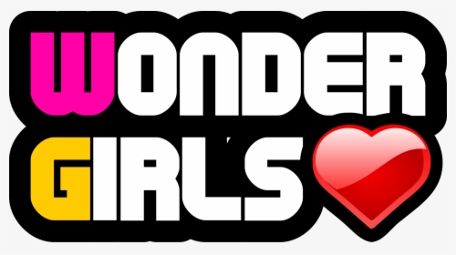 Wonder Girls Logo-heart - Wonder Girls, HD Png Download, Free Download