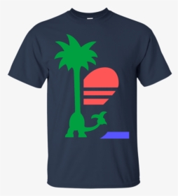 Exeggutor Beach Time T Shirt & Hoodie - T-shirt, HD Png Download, Free Download