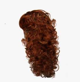 Brown Curly Hair Png - Curly Brown Hair Png, Transparent Png, Free Download