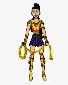 Wonder Girl Donna Teen - Teen Titan Wonder Woman Transparent, HD Png Download, Free Download