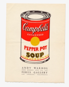 Andy Warhol Campbell Soup, HD Png Download, Free Download