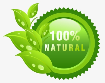 100 Natural Logo Png, Transparent Png, Free Download