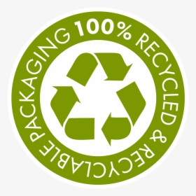 100 Recycled Plastic Logo, HD Png Download, Free Download