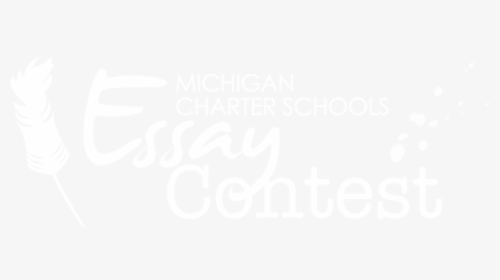 Ncsi Website 2018 Essay Contest Logo White - Calligraphy, HD Png Download, Free Download